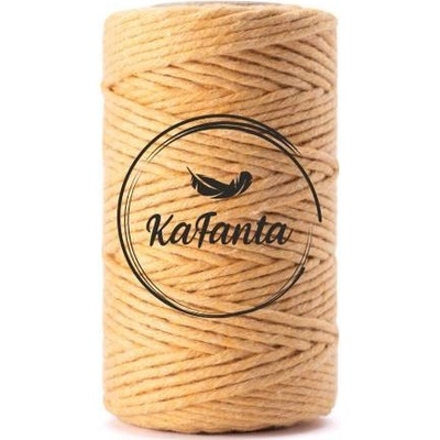 Macrame priadza KaFanta PREMIUM 2mm/50m - papaya