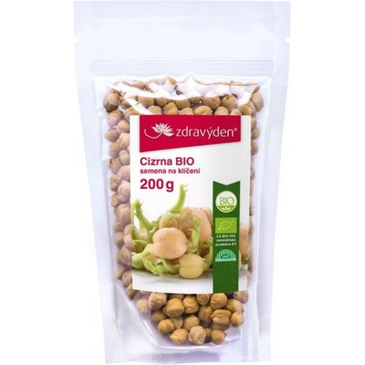 BIO Cícer - Cicer arientinum - bio semená na klíčenie - 200 g