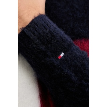Tommy Hilfiger Пуловер с вълна Tommy Hilfiger в тъмносиньо MW0MW41322 (MW0MW41322)