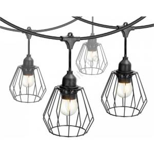 Kobi Външна декоративна гирлянда CRETE 10xE27/230V 15m IP44 (KB0718)
