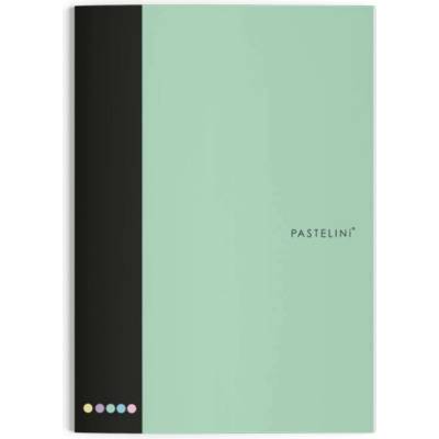 Oxybag PASTELINi sešit 444 A4 linkovaný zelený