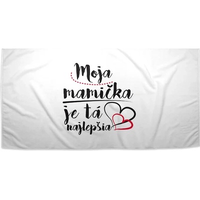 Sablio Uterák Moja mamička je tá najlepšia 50 x 100 cm