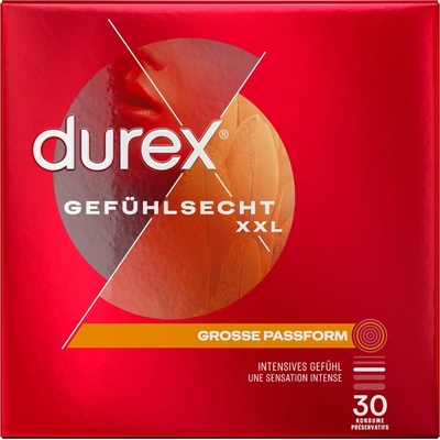 Durex Gefühlsecht XXL 30 pack