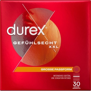 Durex Gefühlsecht XXL 30 pack