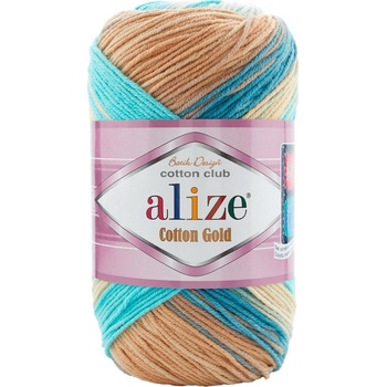 alize Cotton Gold Batik 7938 Плетива прежда (17707938)