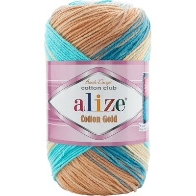 alize Cotton Gold Batik 7938 Плетива прежда (17707938)