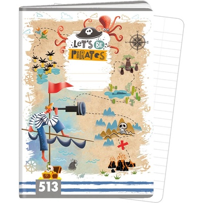 ARGUS Zošit A5 TYP 513 Let s be Pirates