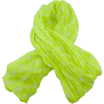 Gpol šátek žlutá s puntíky
