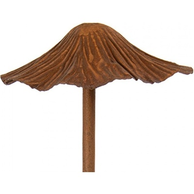 Rustikální rezavý zápich houba - Ø 12*40 cm - Clayre & Eef