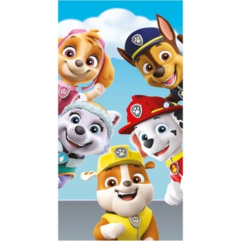 Jerry Fabrics detský uterák PAW PATROL vzorovaná 70 x 140 cm