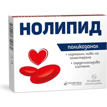 Fortex Нолипид, 30 таблетки, Fortex