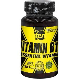 10/ten nutrition Vitamin B12 50 mcg [30 Таблетки]