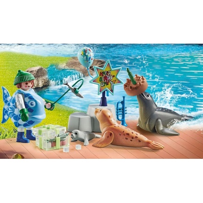 Playmobil 71448 playmobil - Хранене на животни