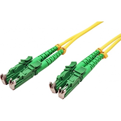 Roline 21.15.9480 Optický patch, E2000(APC) - LC(APC), 9/125(singlemode), LSOH, duplex, OS2, 0,5m