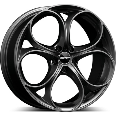 GMP Drake 8x19 5x110 ET32 gloss Antracite Dark