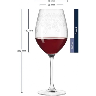Leonardo sklenice na červené víno CHATEAU 510 ml