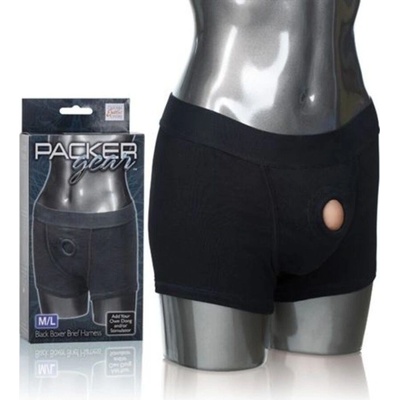 California Exotics Packer Gear Boxer Brief Harness Black