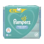 Pampers Fresh, мокри кърпички, 4х52бр (8001841077949)