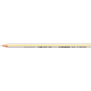 STABILO Цветен молив STABILO Trio Thick триъгълна дебела бяла 203/100 (203/100)