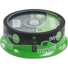 Maxell DVD+R 4,7GB 16x, 25ks