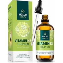 WoldoHealth Vysokodávkovaný Vitamín K2 Vegán 50 ml