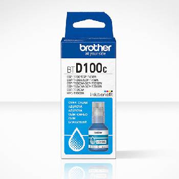 Brother original ink BTD100C, cyan, 5000str. , 48.8ml (BTD100C)