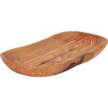 ČistéDrevo miska z olivového dřeva oválná 26 cm