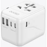 Dviced Universal travel adapter 28W - White (DV240002)