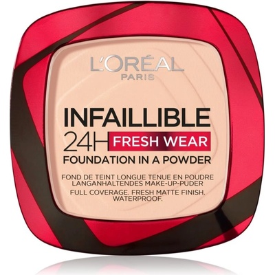 L’Oréal Paris Infaillible Fresh Wear 24h pudrový make-up 180 Neutral 9 g