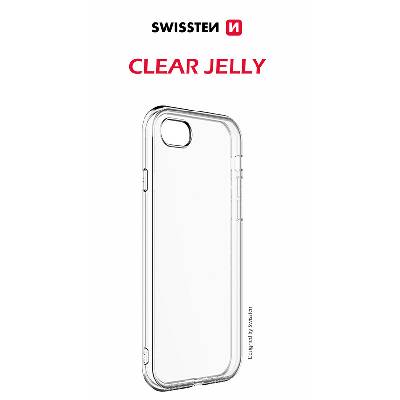 Swissten kryt Clear Jelly pro iPhone 5/5S/SE Transparentní