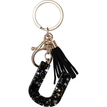 HARAHU Ключодържател Азбука - u / Черна kp37791 (37791)