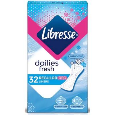 Libresse Ежедневни превръзки Libresse - Normal Deo, 32 броя