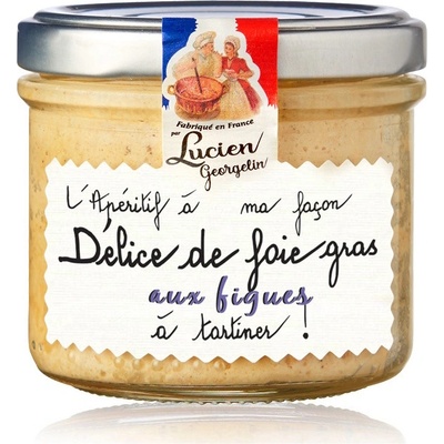 Lucien Georgelin Kachní Foie Gras s fíky 100 g