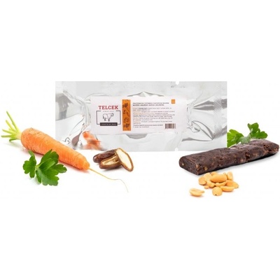 Telcek proteinová tyčinka se sušeným hovězím masem arašídy datle a sušenou zeleninou 50 g