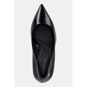 Tommy Hilfiger обувки с ток от кожа ESSENTIAL POINTED PUMP (FW0FW09362) - answear - 160,36 лв