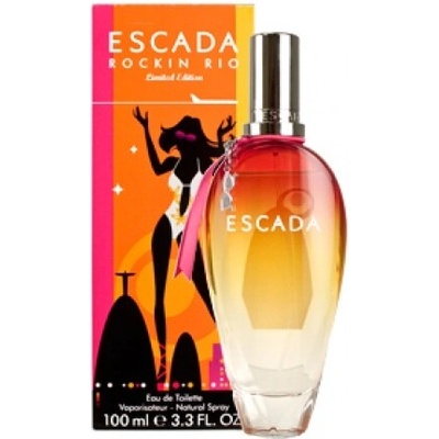 Escada Rockin Rio Limit.Edicia toaletná voda dámska 100 ml tester