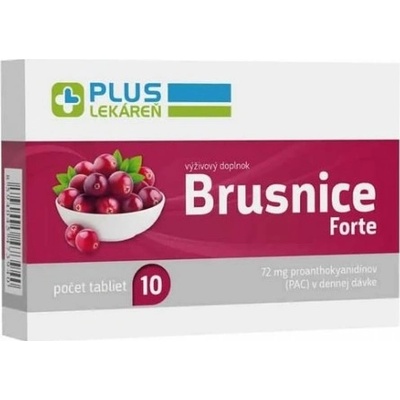 Plus Lekáreň Brusnice Forte 10 tabliet