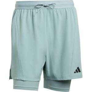 adidas Мъжки къси панталони Adidas D4T 2in1 Shorts - Wonder Sage - размер XL (012-4517-0314)