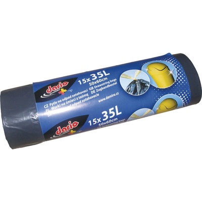 Dario Pytle stahovací 35l 17µm 15ks černé