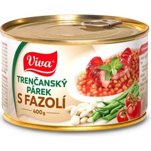 Viva Trenčanské párek s fazolí 400 g