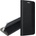 Gigapack Калъф за iPhone SE 3 (2022) GIGAPACK Standing, кожен ефект FLIP, текстилна шарка, BLACK GP-96352 (GP-96352)