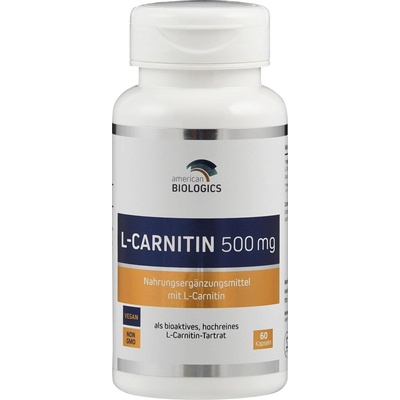 American Biologics L-карнитин - 60 вег. капсули