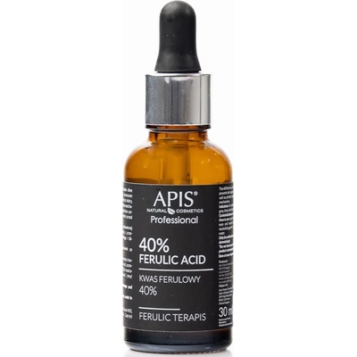 APIS NATURAL COSMETICS Professional 40% Ferulic Acid изглаждащ ексфолиращ серум 30ml