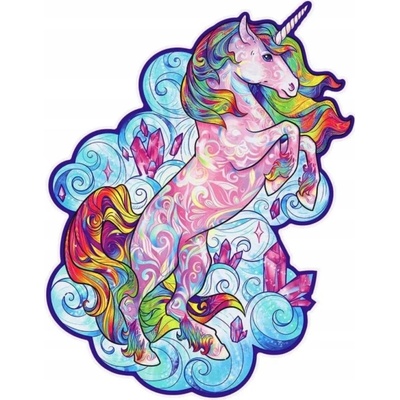UNIDRAGON Dřevěné inspiring unicorn S 103 dílků