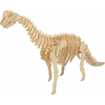 Wooden Toy / WCK 3D drevené puzzle Sova 148 ks
