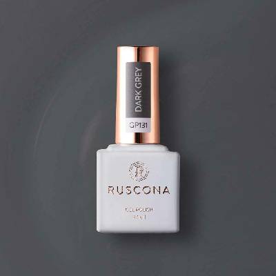 Ruscona gel lak DARK GREY 131 11 ml