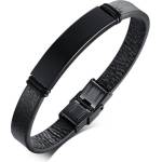 Talitha Кожена гривна с плочка за гравиране - talitha-jewelry - 35,01 лв