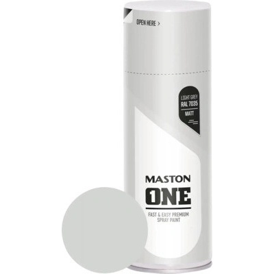 Maston one lak v spreji Matt RAL7035 400 ml svetlosivý