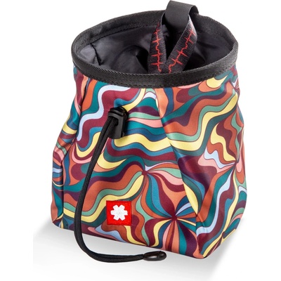 Торбичка за магнезий Ocun Lucky + Belt Chalk bag - Marble Waves - размер One Size (335-0591-1311)