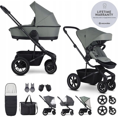 EASYWALKER Set XXL kombinovaný Harvey5 Air Agave Green s príslušenstvom 2020